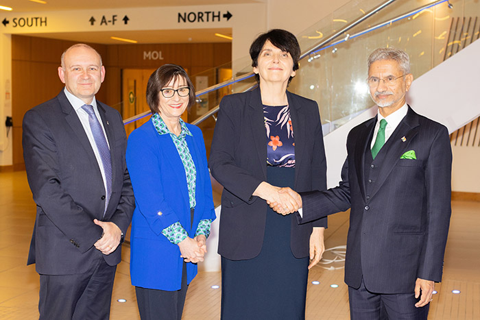 Minister of External Affairs of India Visits UCD Group
